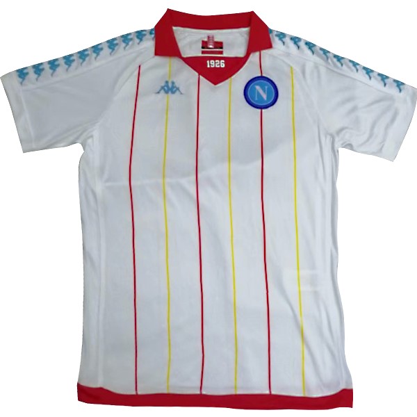 Camiseta Napoli Retro 2018/19 Blanco